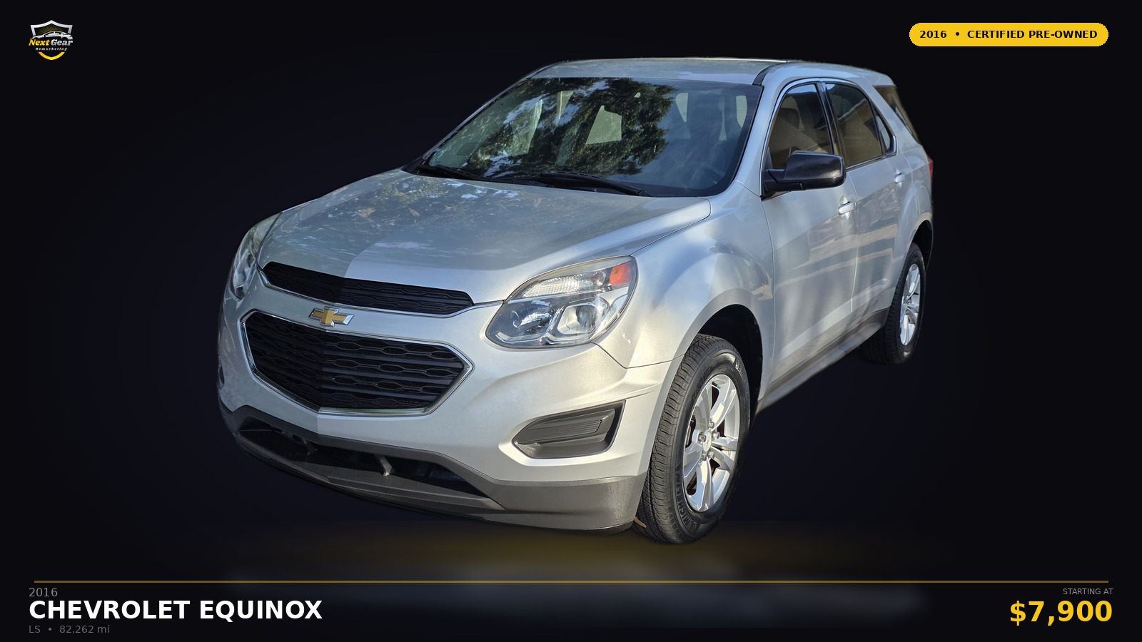 2016 Chevrolet Equinox LS for Sale in Orlando — $7,900 | Next Gear