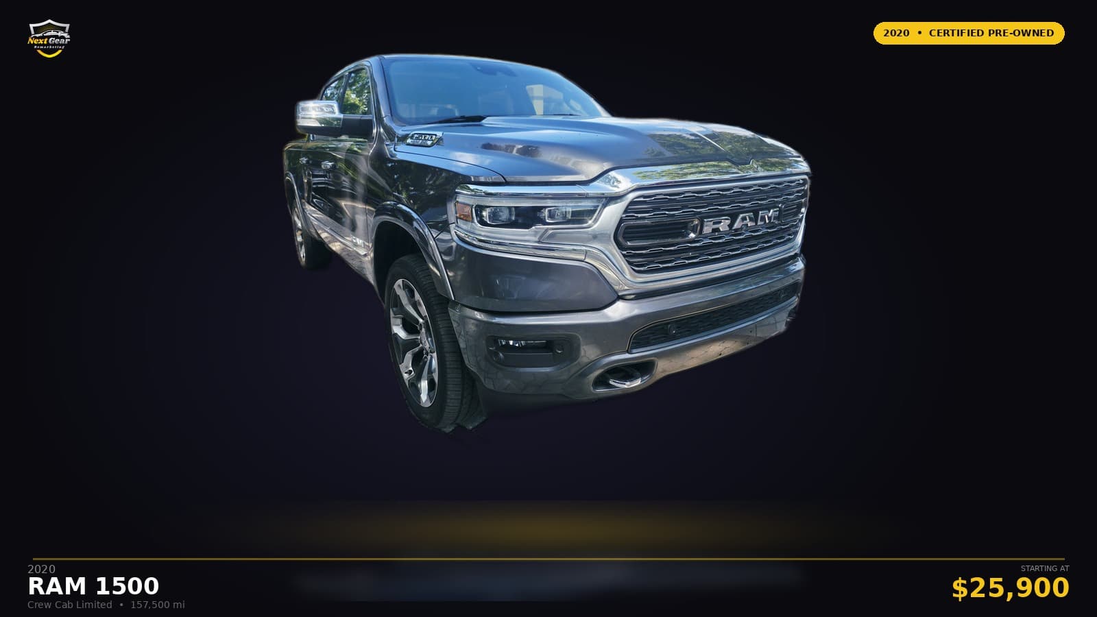 2020 RAM 1500